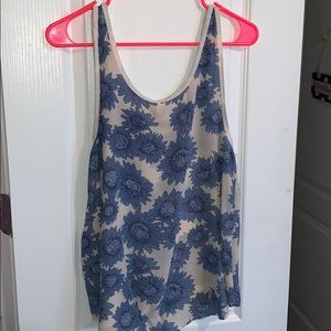 Flower tank top